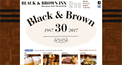 Desktop Screenshot of blackandbrown.se